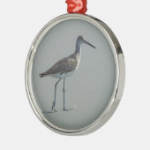 Sandpiper-Pose Ornament Aus Metall (Links)