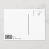 Sandpiper-Pose Postkarte (Rückseite)