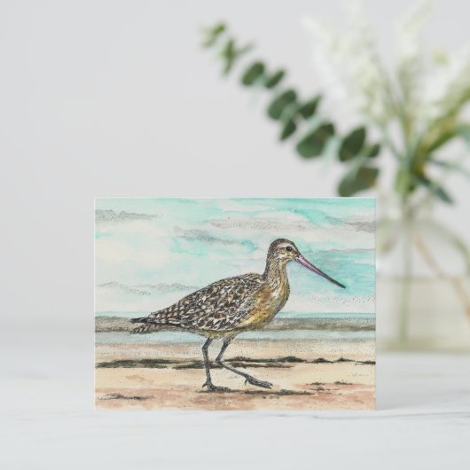 Sandpiper Postkarte (Stehend Vorderseite)
