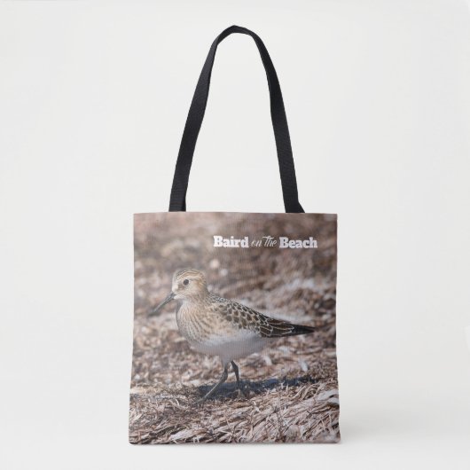 Sandpiper-Shorebird am Strand Tasche (Vorderseite)