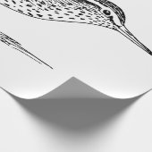 Sandpiper Shorebird Thunder_Cove Geschenkpapier (Ecke)