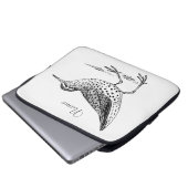 Sandpiper Shorebird Thunder_Cove Laptopschutzhülle (Vorne Knopf)