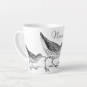 Sandpiper Shorebird Thunder_Cove Milchtasse (Linke Ecke)