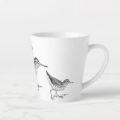 Sandpiper Shorebird Thunder_Cove Milchtasse (Rechts)