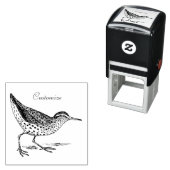 Sandpiper Shorebird Thunder_Cove Permastempel (Beispiel)