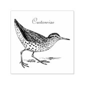 Sandpiper Shorebird Thunder_Cove Permastempel (Design)