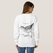 Sandpiper Shorebird Thunder_Cove Sweatshirt (Schwarz voll)