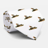 Sandpiper Zeichnend Vintage Illustration Krawatte (Gerollt)