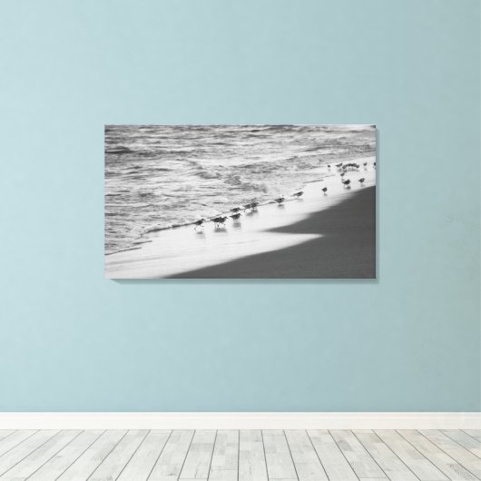 Sandpipers Leinwanddruck (Insitu (Holzboden))