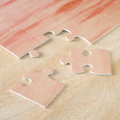 Sandpipers Morgenspaziergang am Strand während des Puzzle (Seite)