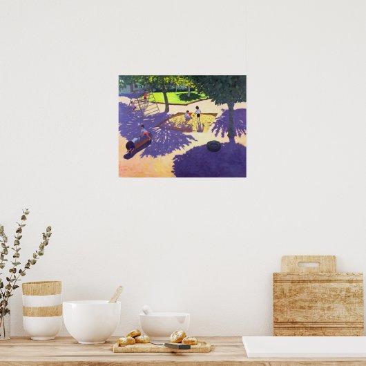 Sandpit Frankreich Poster (Küche)