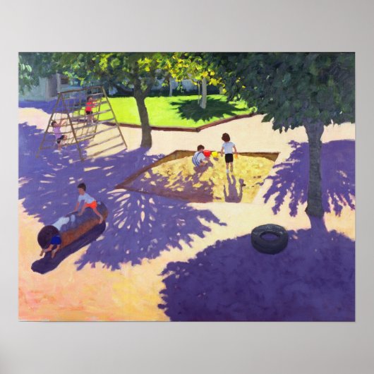 Sandpit Frankreich Poster (Vorne)