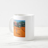 Sandplatz-Tennis Lapad Kroatien 2012 Kaffeetasse (Vorderseite Links)
