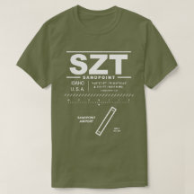 Sandpoint Airport SZT T - Shirt