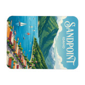 Sandpoint Idaho Magnet (Horizontal)