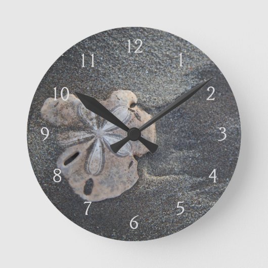 Sandpreis Runde Wanduhr (Vorderseite)