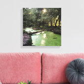 Sandpunkt Leinwanddruck (Insitu (Wohnzimmer))