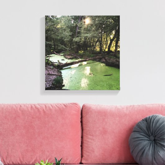 Sandpunkt Leinwanddruck (Insitu (Wohnzimmer))