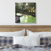 Sandpunkt Leinwanddruck (Insitu (Schlafzimmer))