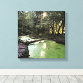 Sandpunkt Leinwanddruck (Insitu (Holzboden))