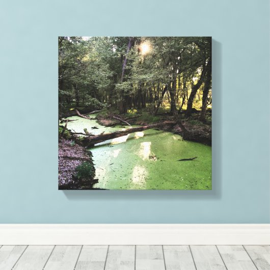 Sandpunkt Leinwanddruck (Insitu (Holzboden))