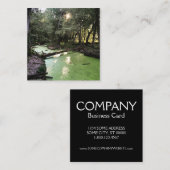 Sandpunkt Quadratische Visitenkarte (Vorne/Hinten)