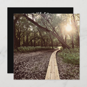 Sandpunktweg Minnesota Einladung