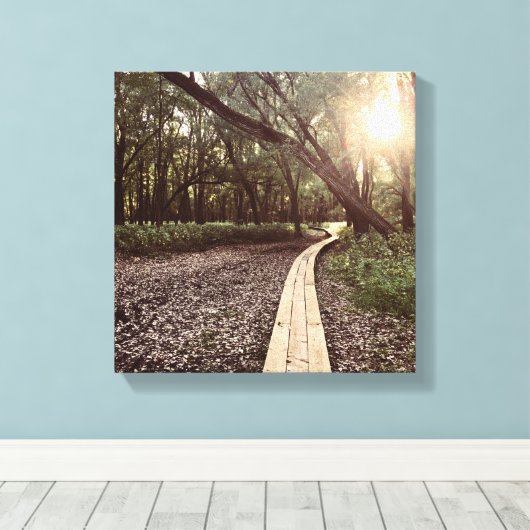 Sandpunktweg Minnesota Leinwanddruck (Insitu (Holzboden))
