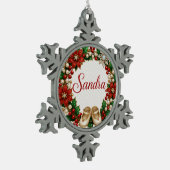 Sandra Baby’s First Christmas Ornament – Snowflake (Links)
