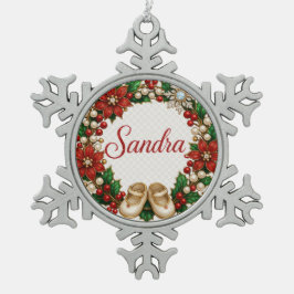Sandra Baby’s First Christmas Ornament – Snowflake