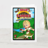 Sandra Birthday Card DVD Box-Spool Karte (Vorderseite)