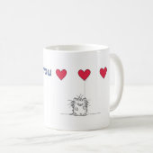 Sandra Boynton LIEBE YOU CAT Kaffeetasse (VorderseiteRechts)