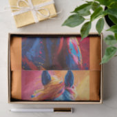 Sandra das Pferd Seidenpapier (Geschenk)