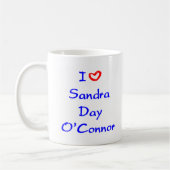 Sandra Day o'connor coffee Tasse (Links)