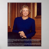 Sandra Day O'Connor w/Bio Poster (Vorne)