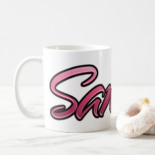 Sandra faded pink Tasse Teetasse Kaffeetasse