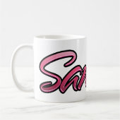 Sandra faded pink Tasse Teetasse Kaffeetasse (Links)