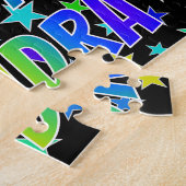 "SANDRA" First Name, Fun "HAPPY BIRTHDAY" Puzzle (Seite)