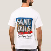 Sandrails unbegrenzte Dünen-Abnutzung T-Shirt (Rückseite)