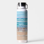 Sandregenpfeifer der Monterey Bay Trinkflasche (Rückseite)
