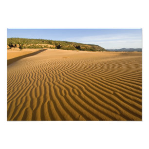 Sandrippel und Dünen bei Coral Pink Sand 2 Fotodruck