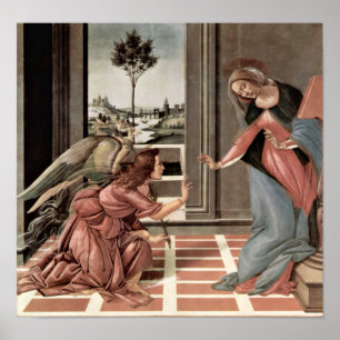 Sandro Botticelli - Ankündigung Poster