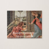 Sandro Botticelli - Ankündigungspuzzlespiel Puzzle (Horizontal)
