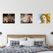 Sandro Botticelli - Auswahl der Meisterwerke Bilderwand Sets (Schlafzimmer)