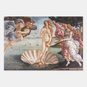 Sandro Botticelli - Auswahl der Meisterwerke Geschenkpapier Set (Vorderseite 2)