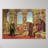 Sandro Botticelli - Calumny, Apelles Poster (Vorne)