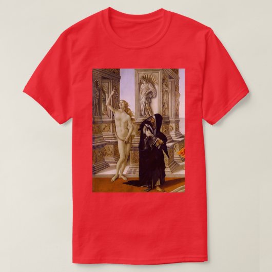 Sandro Botticelli Calumny Detail Apelles T-Shirt (Design vorne)