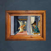 Sandro Botticelli Das Ankündigungsgemälde Poster