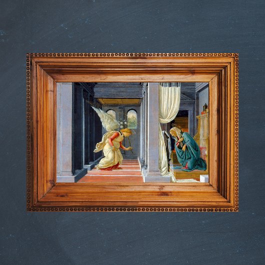 Sandro Botticelli Das Ankündigungsgemälde Poster