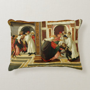 Sandro Botticelli - Das letzte Wunder und der Tod Dekokissen